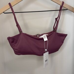 NWT Andie Swim The Bora Bora Top in Cactus Flower